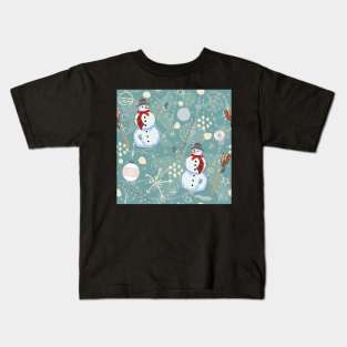 Snowman Kids T-Shirt